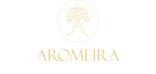 Logo and written text of Aromeira brand